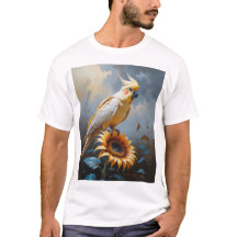 Bronzefallow Cockatiel Oljemålning | Dreamlike