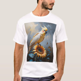 Bronzefallow Cockatiel Oljemålning | Dreamlike T Shirt