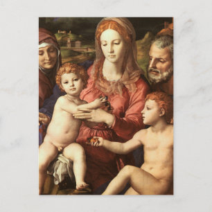 Bronzino - Heliga Family Vykort