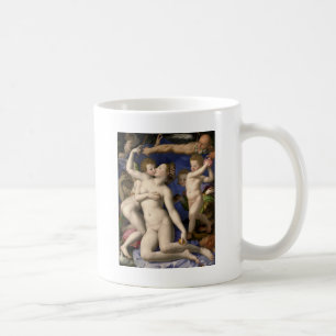Bronzino: Venus, Cupid, galenskap och Time Kaffemugg