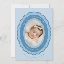 Brooch Keepsaké Birth Announcement