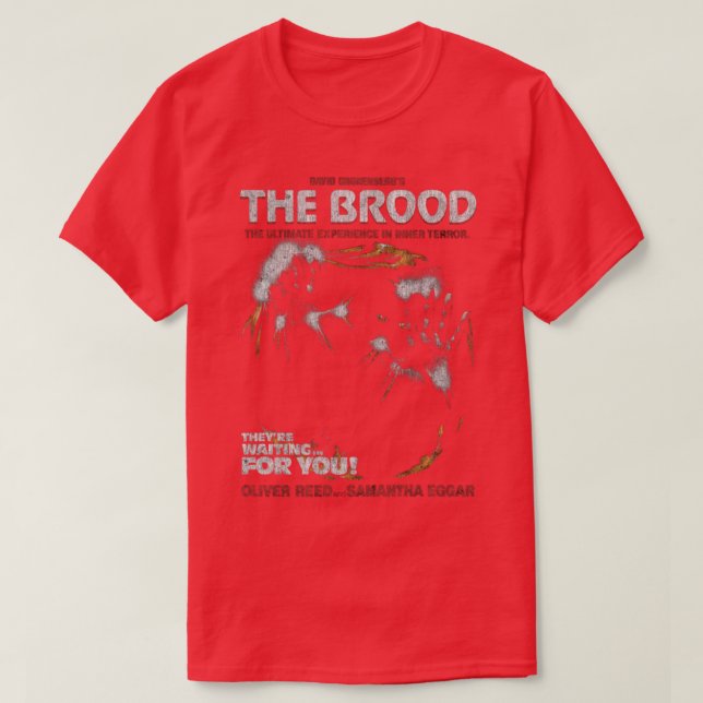 Brood David Cronenberg Body Horror Clas T Shirt (Design framsida)