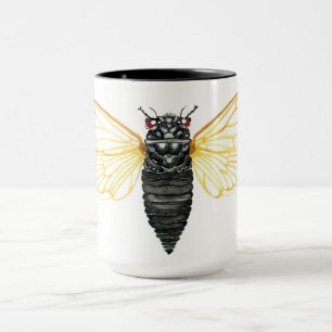 Brood X 17 års periodisk Cicada Mugg