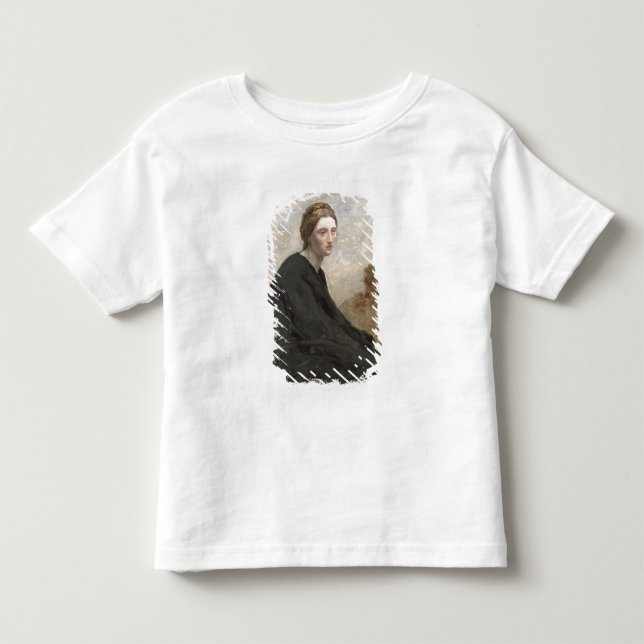Brooding Girl, 1857 T-shirt (Framsida)