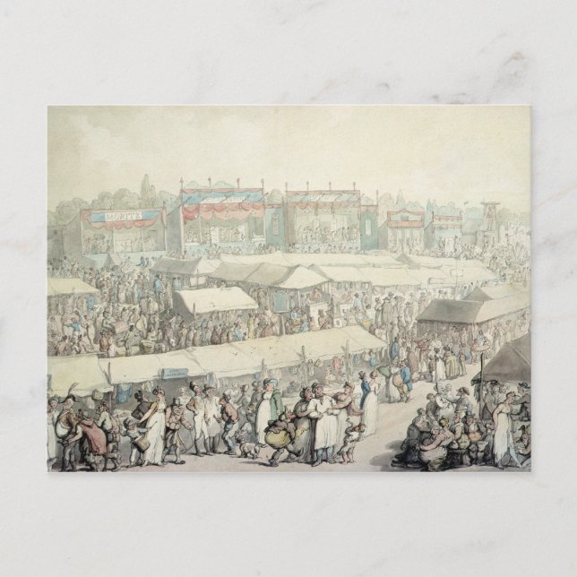 Brook Grönt Fair Vykort (Framsida)