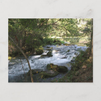 Brook i Alley Vår, Missouri Vykort