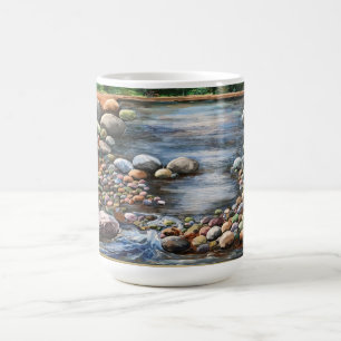 Brook Original Hand-färgade konst Kaffemugg