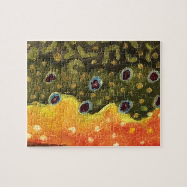 Brook öring pussel (Horisontell)