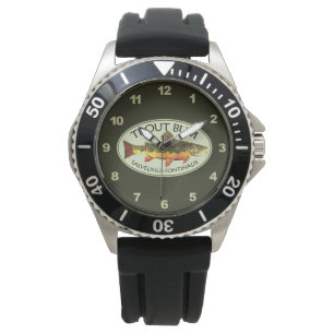 Brook Trout Bum Humoral Flygfiske Armbandsur
