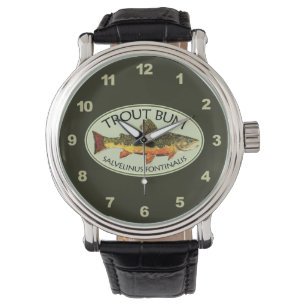 Brook Trout Bum Humoral Flygfiske Armbandsur