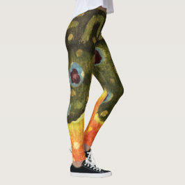 Brook Trout Fishing Ichthyology Leggings
