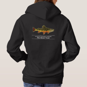 Brook Trout Flygfiske Latin Namn Ichthyology T Shirt