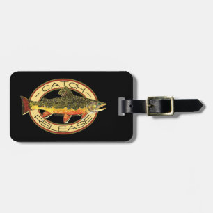 Brook Trout-Flygfisket Bagagebricka