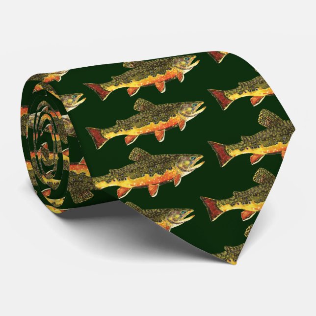 Brook Trout for Fishermen and Ichthyolog Slips (Rullad)