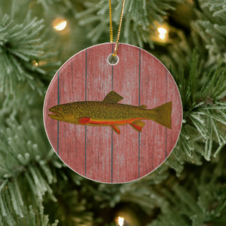 Brook Trout jul Ornament