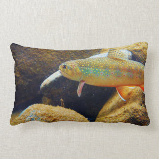Brook trout-kudde lumbarkudde
