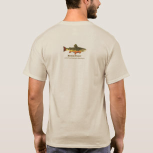 Brook Trout, latin Tee Shirt