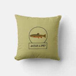 Brook Trout Pillows Kudde