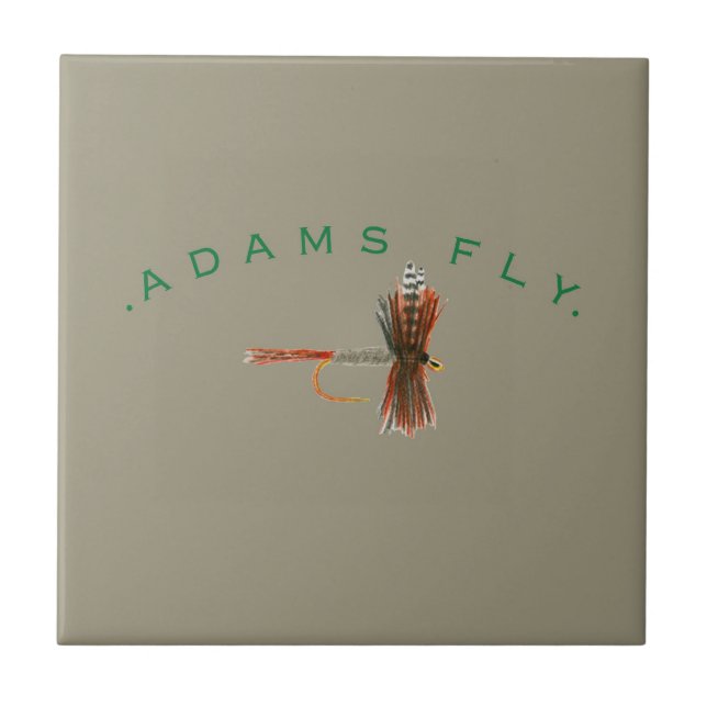 Brook Trout Scale Kakelplatta (Framsidan)