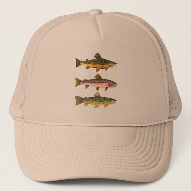 Brook Trout Sport Keps (Framsida)