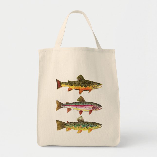 Brook Trout Sport Tygkasse (Framsidan)