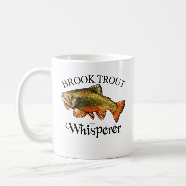 Brook Trout Whisperer Light Mugg (Vänster)