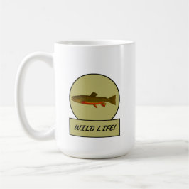 Brook Trout White Mugg