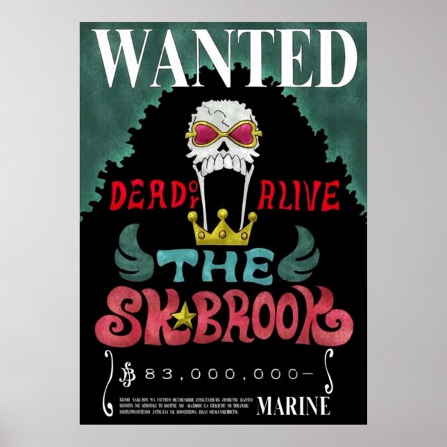 Brook Wanted Poster (Framsidan)