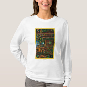 Brookdale loge som äter middag RoomBrookdale, CA T-shirt