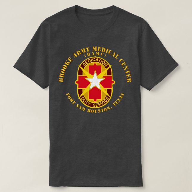 Brooke Medical Center Fort Sam Houston TX T Shirt (Design framsida)