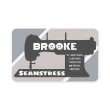 Brooke Seamstress-Affärskort