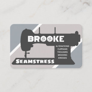 Brooke Seamstress-Affärskort Visitkort