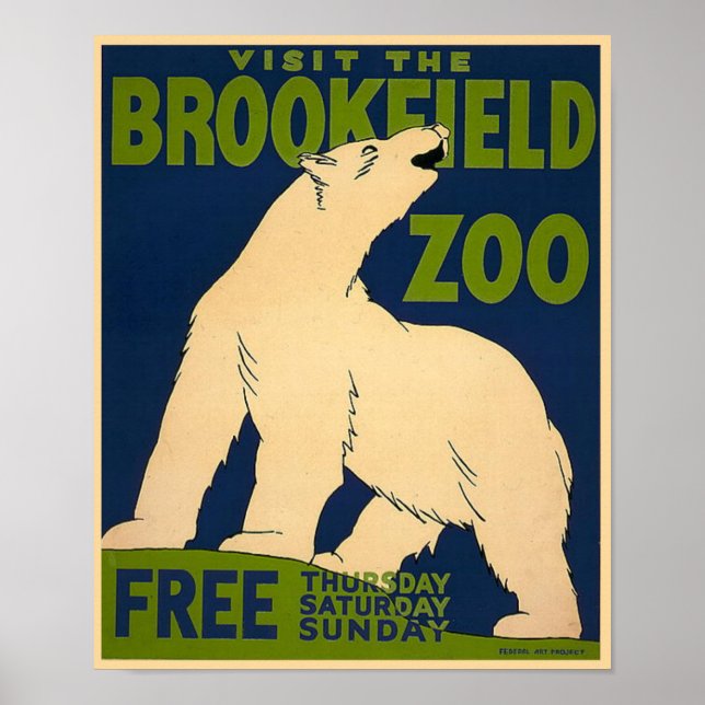 Brookfield-Polar Bear Poster (Framsidan)