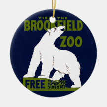 Brookfield Zoo, Federal Art Programme Poster 1936