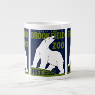 Brookfield Zoo, Federal Art Programme Poster 1936 Jumbo Mugg