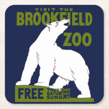 Brookfield Zoo, Federal Art Programme Poster 1936