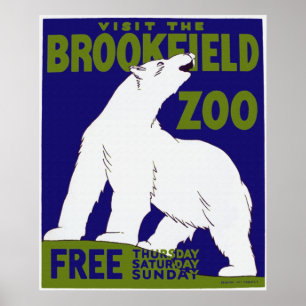 Brookfield Zoo Poster