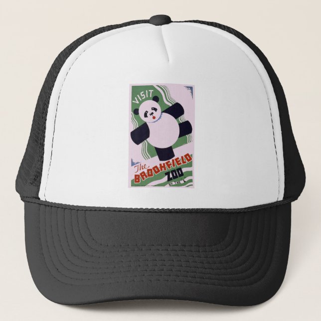 Brookfield ZooPanda Truckerkeps (Framsida)