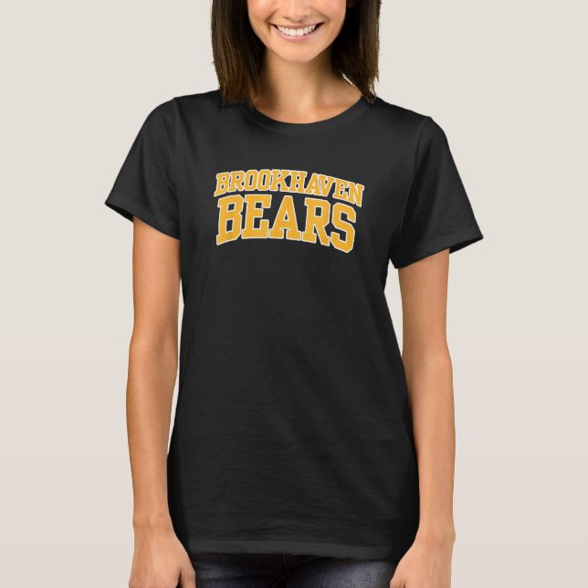 Brookhaven College Bears 02 T Shirt (Framsida)