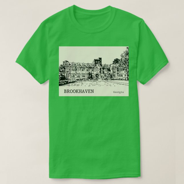 Brookhaven Georgia TShirt 1 T Shirt (Design framsida)