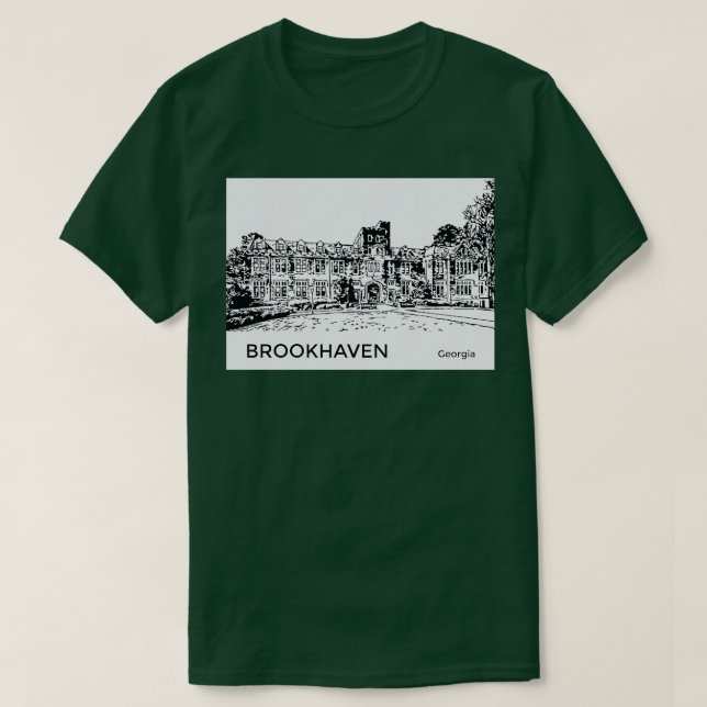 Brookhaven Georgia TShirt T Shirt (Design framsida)
