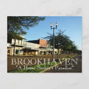 Brookhaven, Mississippi - hemsökarparadise Vykort