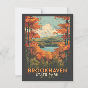 Brookhaven State Park - New York Vykort
