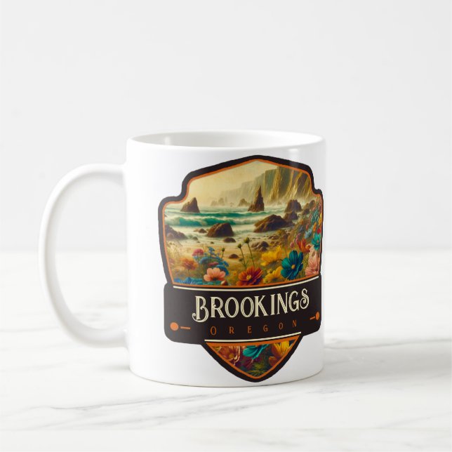 Brookings, Oregon | VINTAGE Kaffemugg (Vänster)