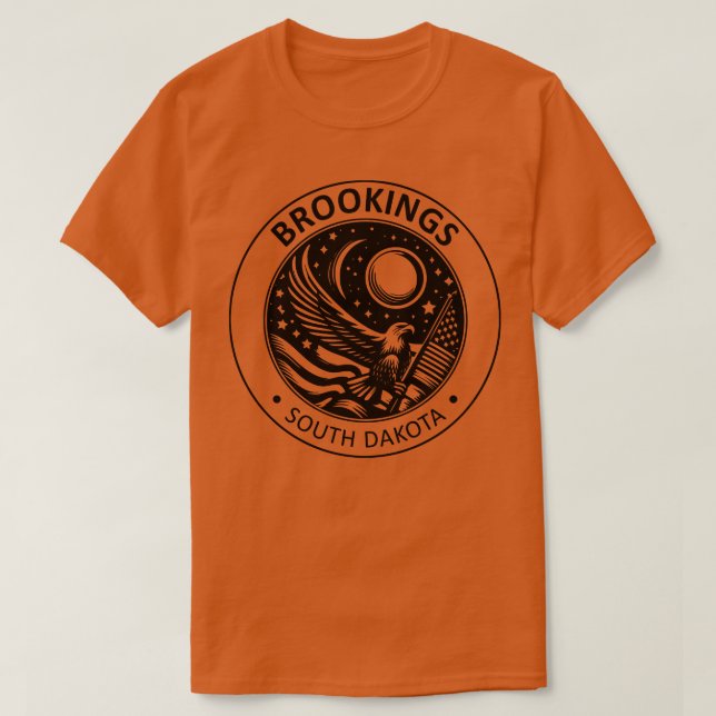 Brookings South Dakota T Shirt (Design framsida)