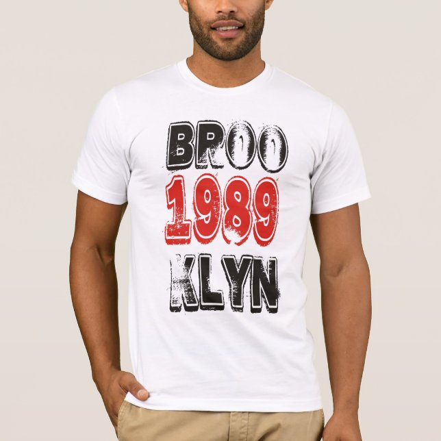 BROOKLYN 1989 T SHIRT (Framsida)