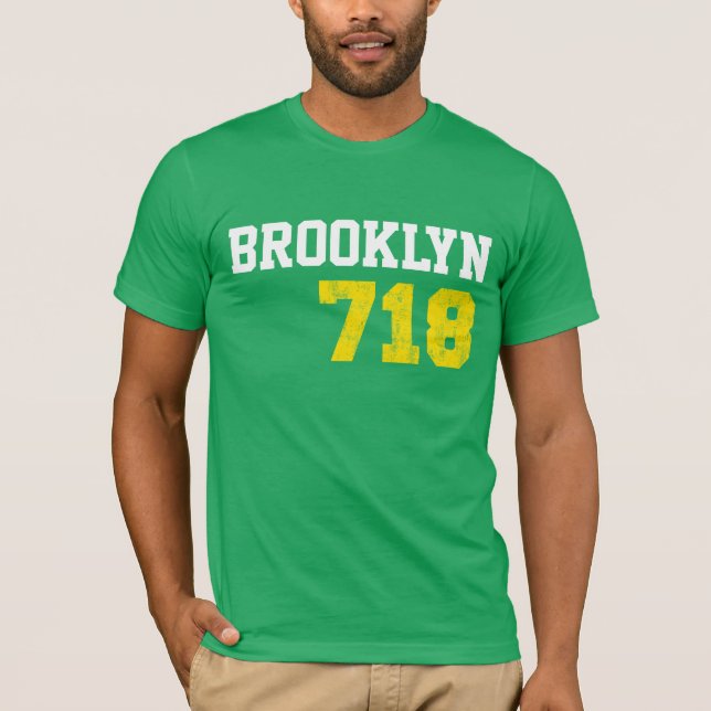 Brooklyn 718 tee (Framsida)