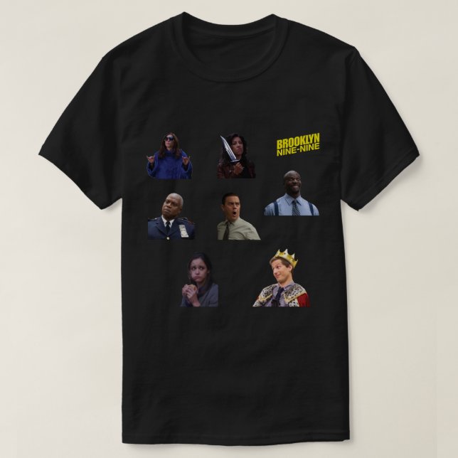 Brooklyn 99- dekorförpackning Sticker T Shirt (Design framsida)