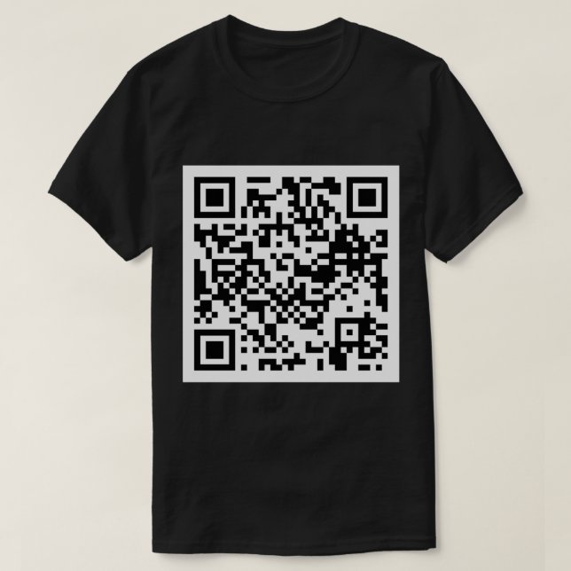 Brooklyn 99, jag vill ha det så QR-kodmärket fästs T Shirt (Design framsida)