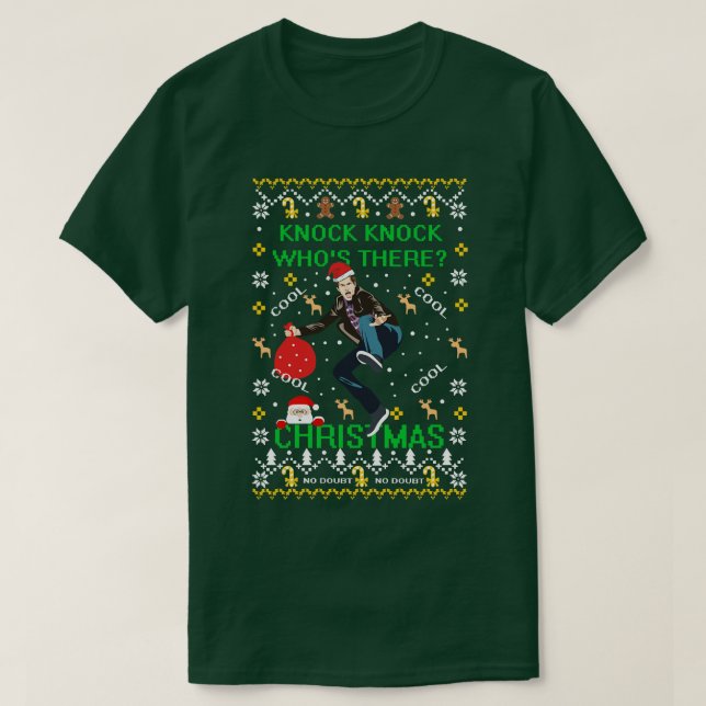 Brooklyn 99-julsötare t shirt (Design framsida)